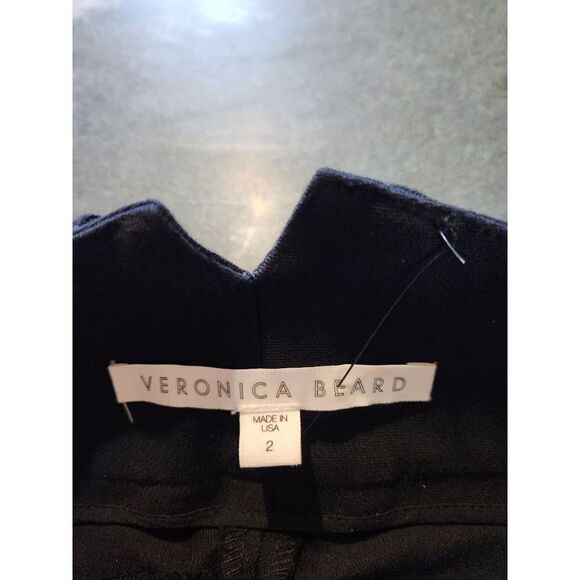 Veronica Beard Ellie Jodhpur black High Rise Skinny Riding Pants Zipper Pockets - Picture 3 of 5